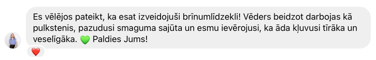 bilde ar ieteikumu
